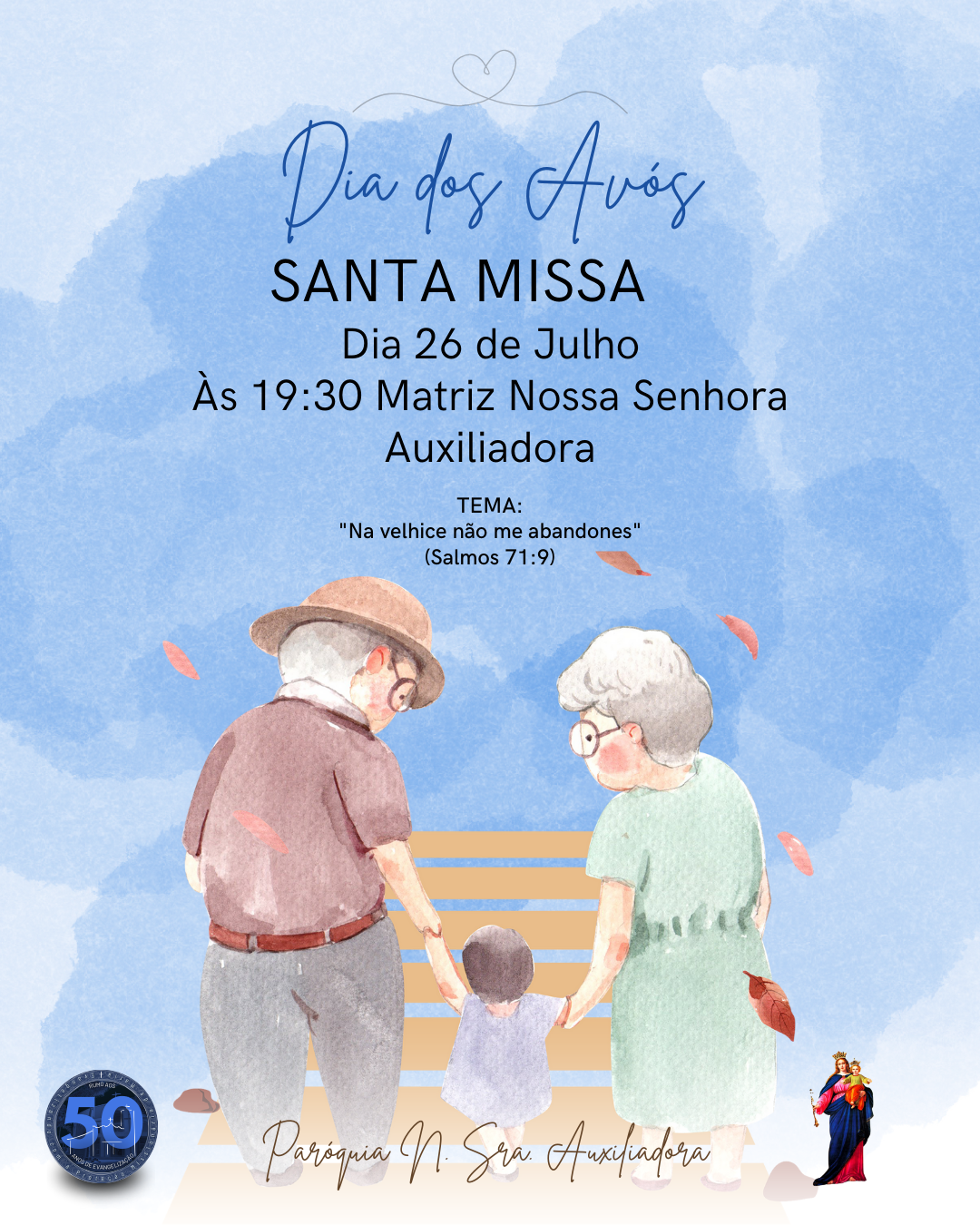 Dia dos avós aquarela comemorativo story Instagram _20240723_134639_0000